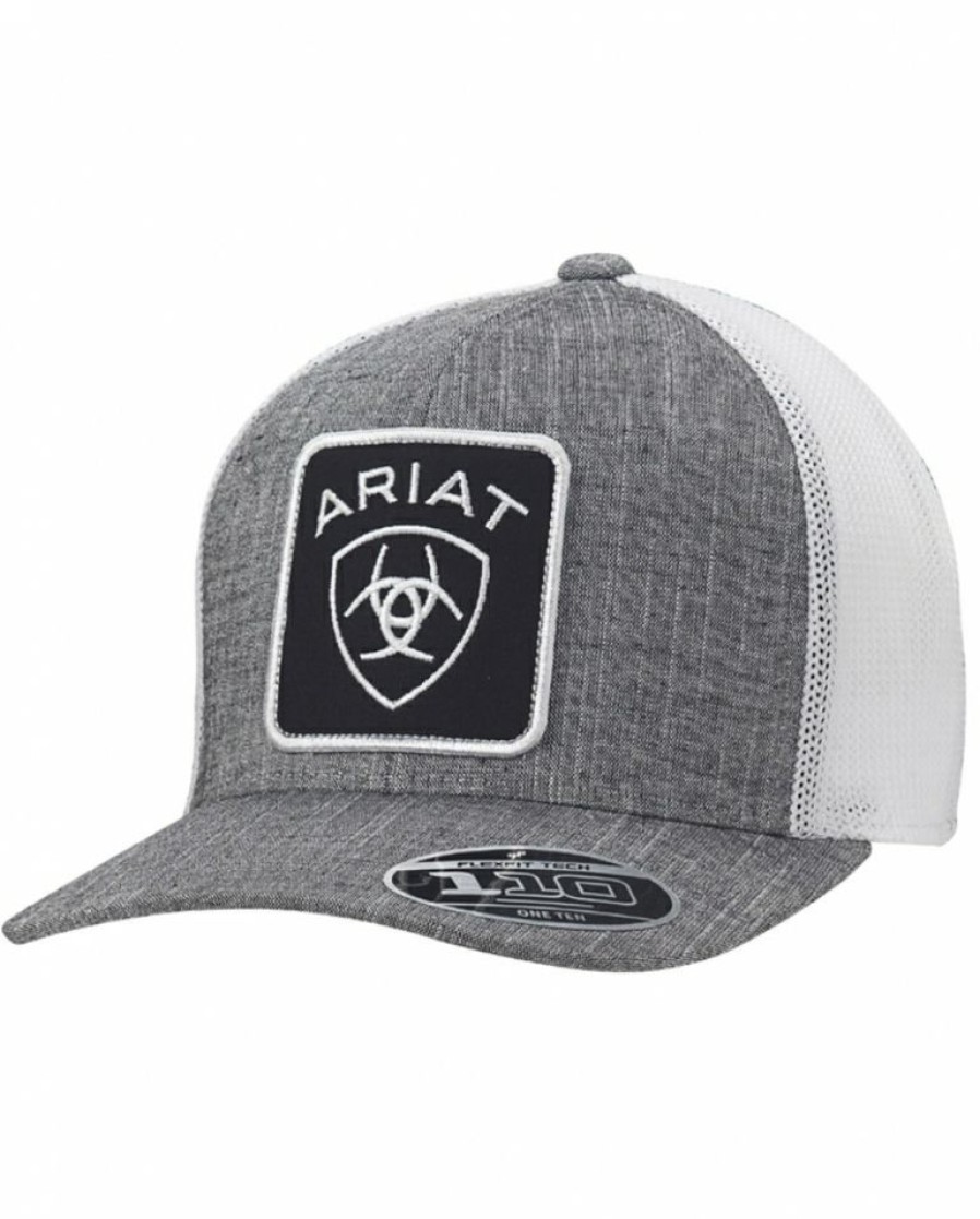 Ladies Hats * | Free Delivery Ariat Men'S Logo Mesh Back Cap