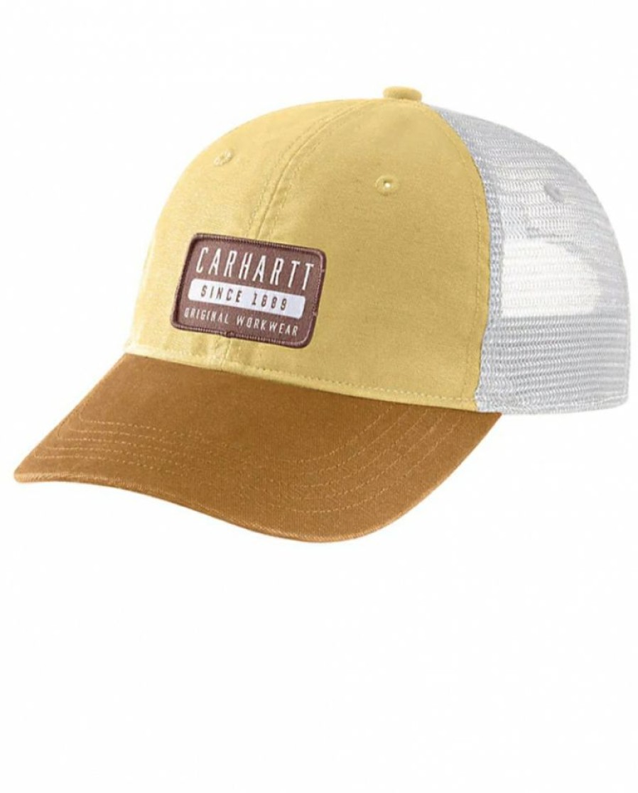 Ladies Hats * | Discount Online Carhartt Ladies' Meshback Patch Cap