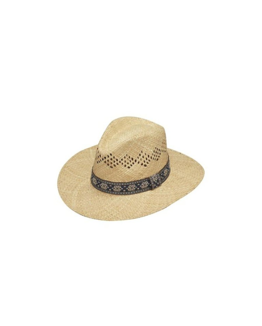 Mens Hats * | Discount Store Twister Ladies' Vented Raffia Hat