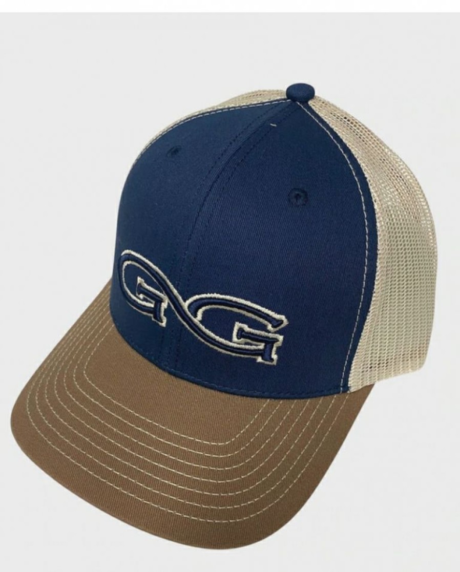 Mens Hats * | With Discount Gameguard Outdoors Men'S Logo Deepwater Cap