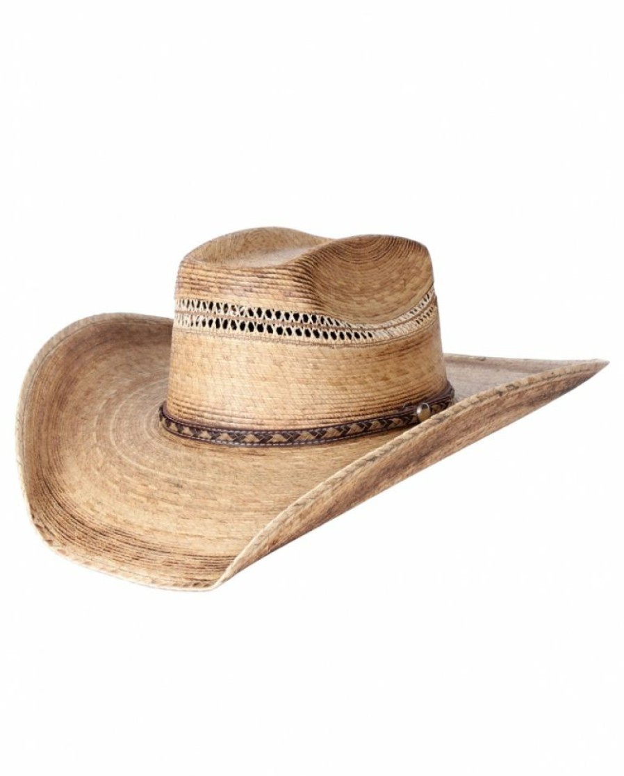 Mens Hats * | Discount Online Dallas Hats 8 Seconds Rider Palm Leaf Hat