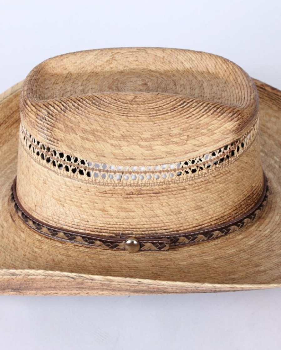 Mens Hats * | Discount Online Dallas Hats 8 Seconds Rider Palm Leaf Hat