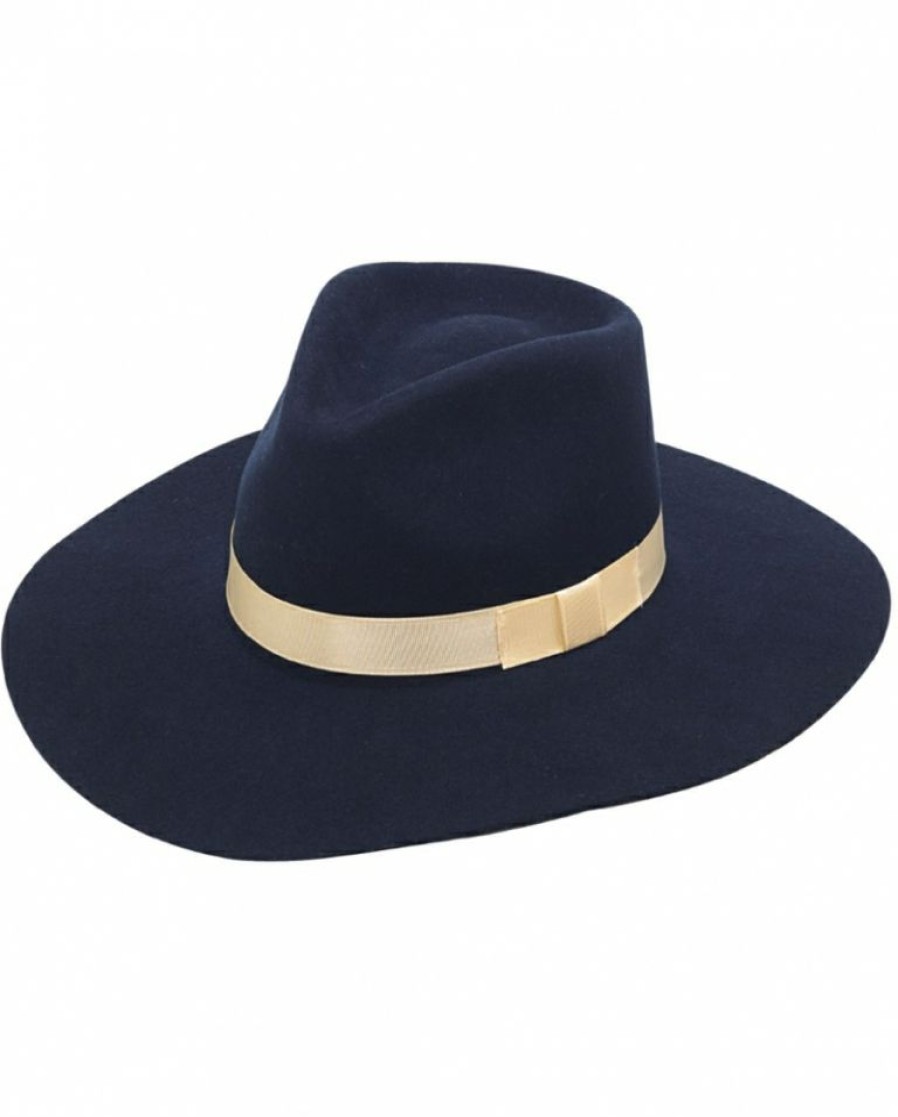 Ladies Hats * | Best Price Twister Ladies' Pinch Front Felt Hat