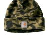 Mens Hats * | Promotions Carhartt Men'S Fleece Camo Beanie