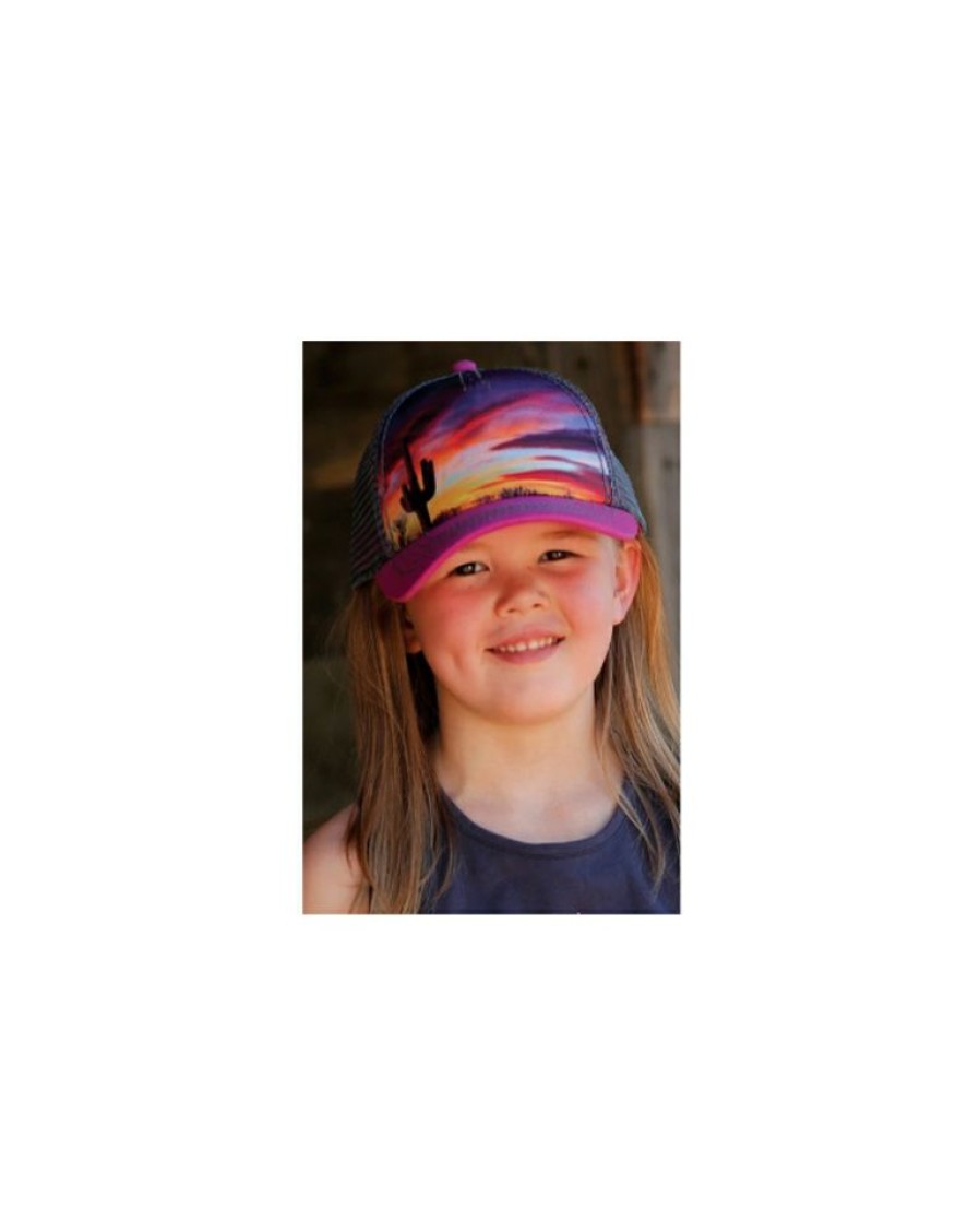 Kids Hats * | Closeout Sale Cruel Girls' Desert Scene Cap