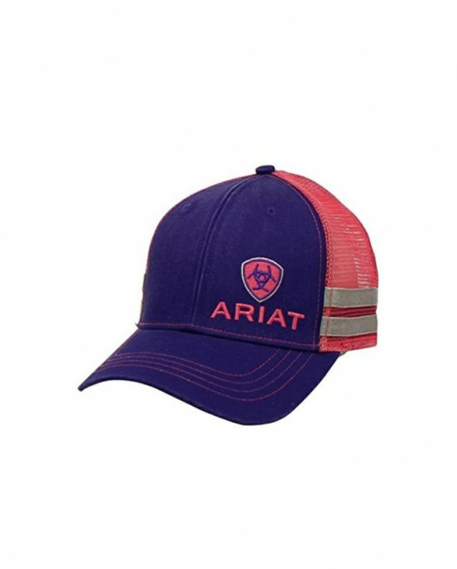 Ladies Hats * | Discount Store Ariat Ladies' Offset Logo Cap