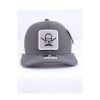 Mens Hats * | Discount Cowboy Cool Men'S Hank Patch Cap