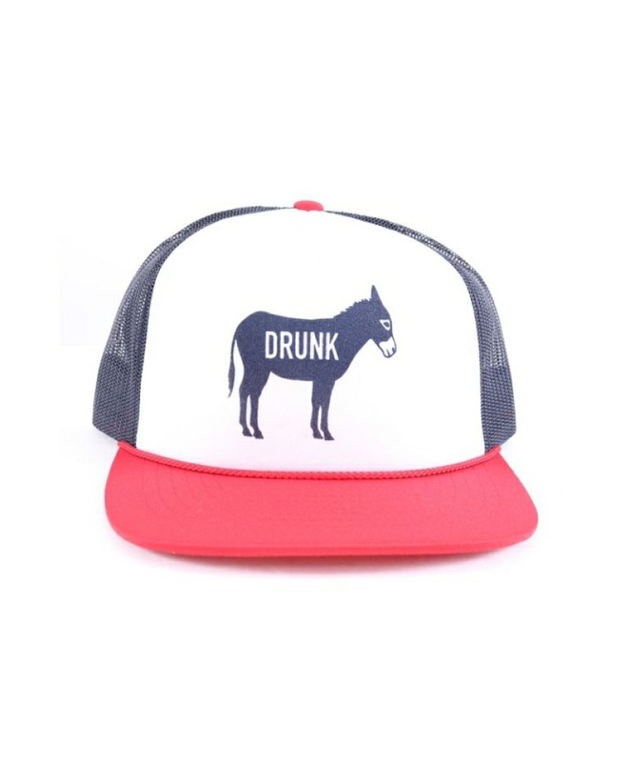 Mens Hats * | Best Sellers Cowboy Cool Men'S Drunk Donkey Cap