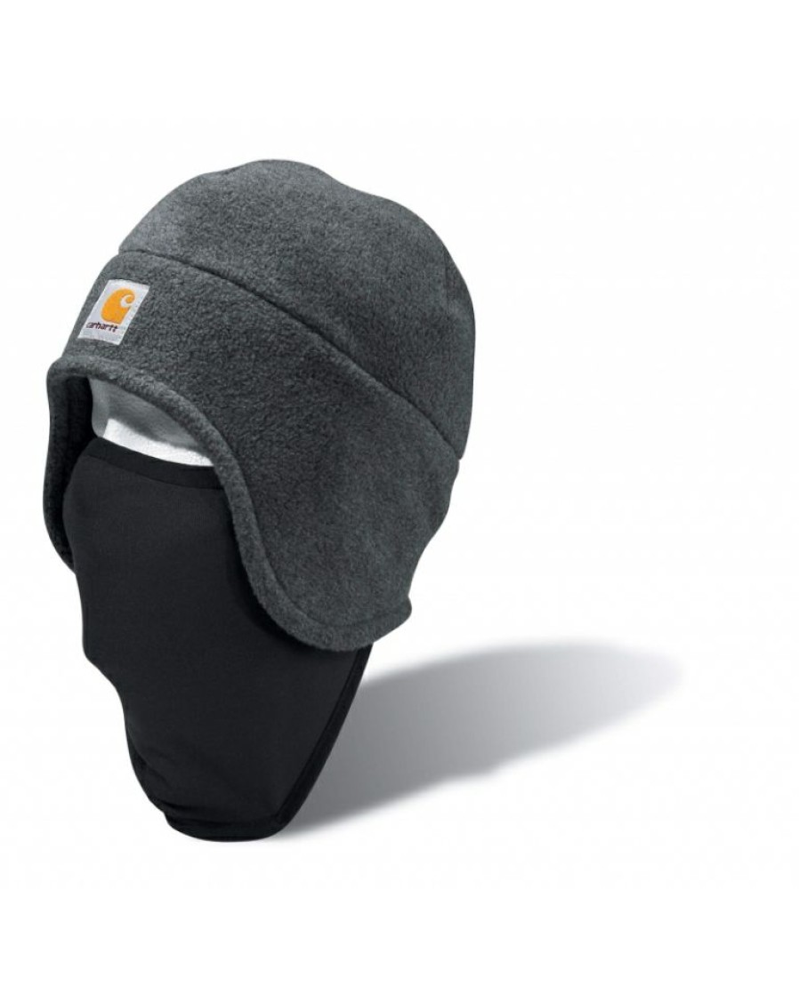 Mens Hats * | Promotions Carhartt Fleece 2-In-1 Headwear