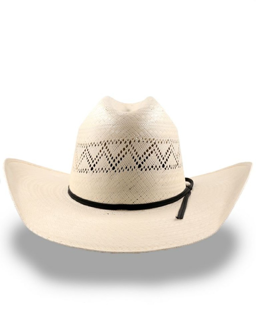 Mens Hats * | Discount Online Rodeo King Quenten Ivory Coast Straw