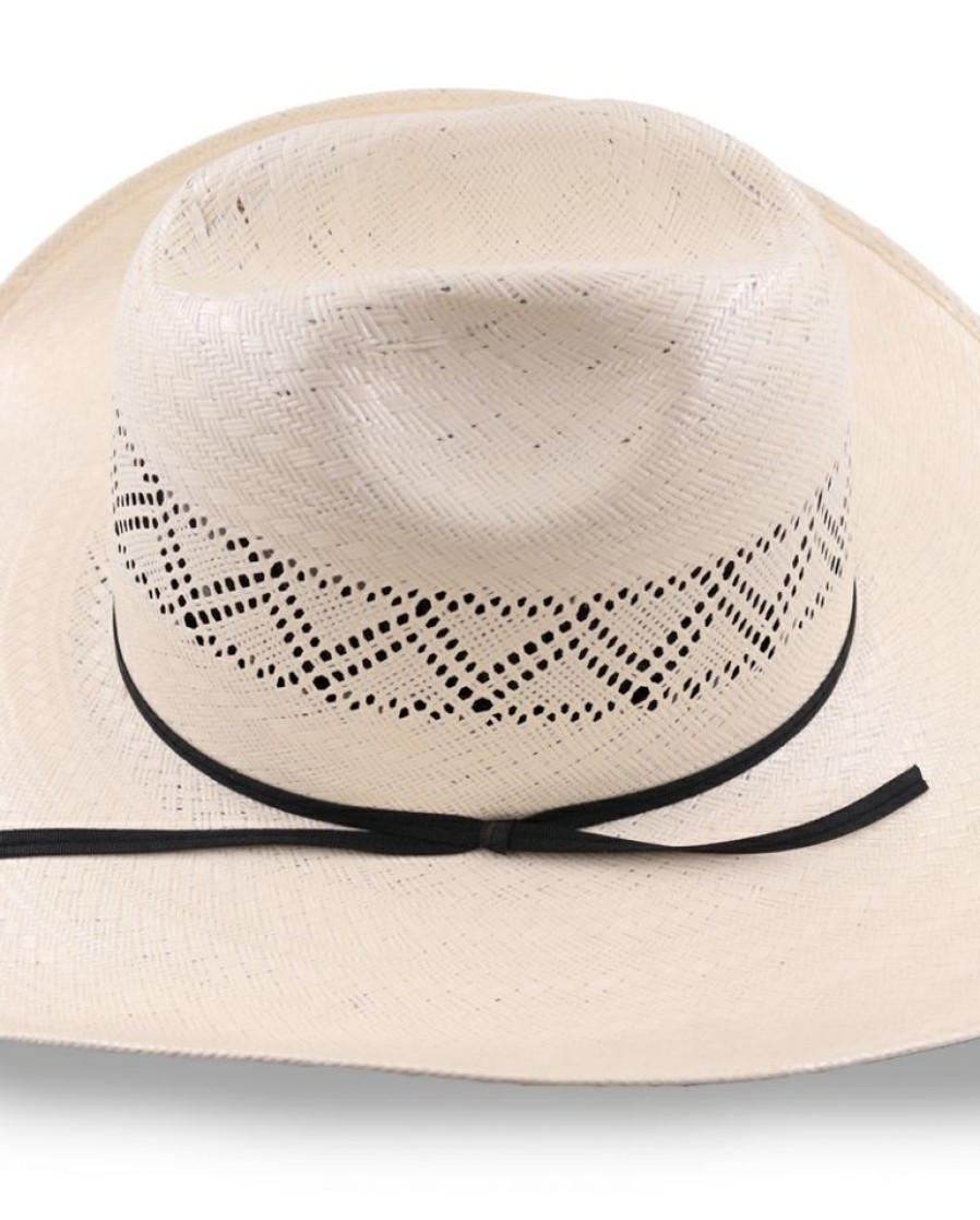 Mens Hats * | Discount Online Rodeo King Quenten Ivory Coast Straw