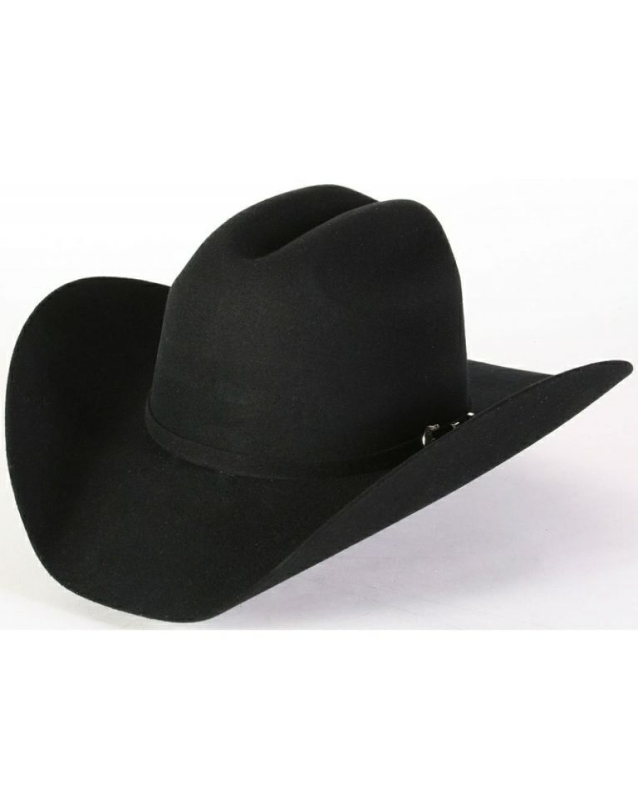 Mens Hats * | Free Delivery Wool Santa Fe Cowboy Hat