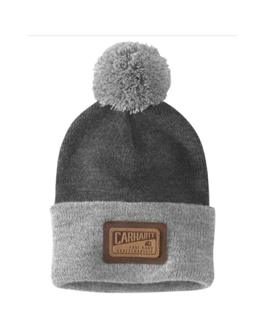 Ladies Hats * | Reasonable Price Carhartt Ladies' Craftsman Patch Beanie