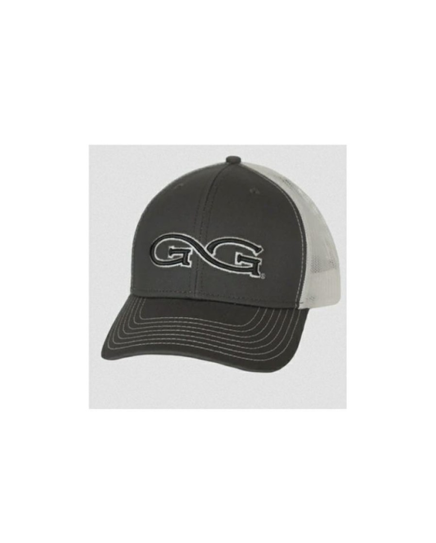 Mens Hats * | Free Delivery Gameguard Outdoors Men'S Logo Gunmetal Cap