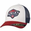 Mens Hats * | Top Sellers Ariat Men'S Logo Mesh Back Cap