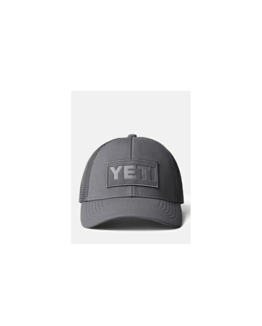 Mens Hats * | Premium Yeti Men'S All Over Grey Logo Cap