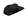 Kids Hats * | Premium Ariat Kids' Felt Black Hat 4 Crown