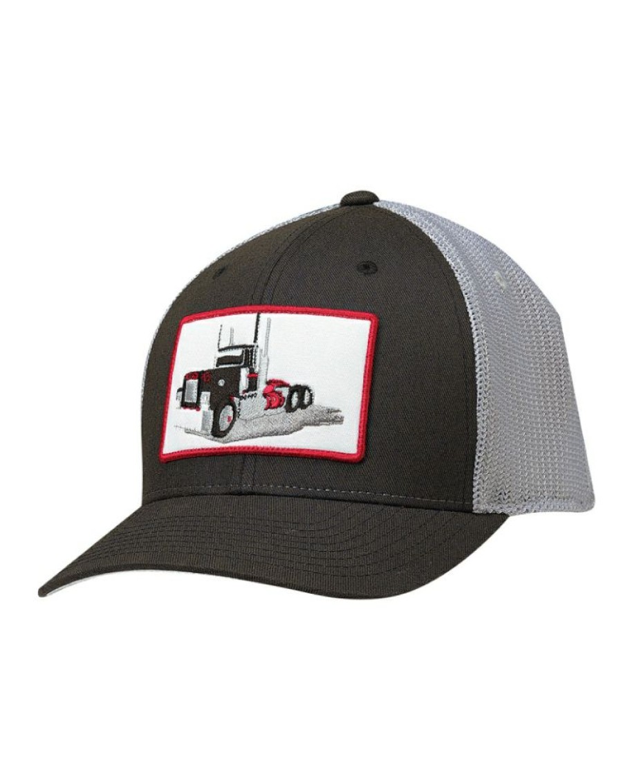 Mens Hats * | Promotions M&F Western Products Men'S Semi Truck Patch Cap