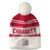 Mens Hats * | Online Store Carhartt Men'S Knit Pom Pom Beanie