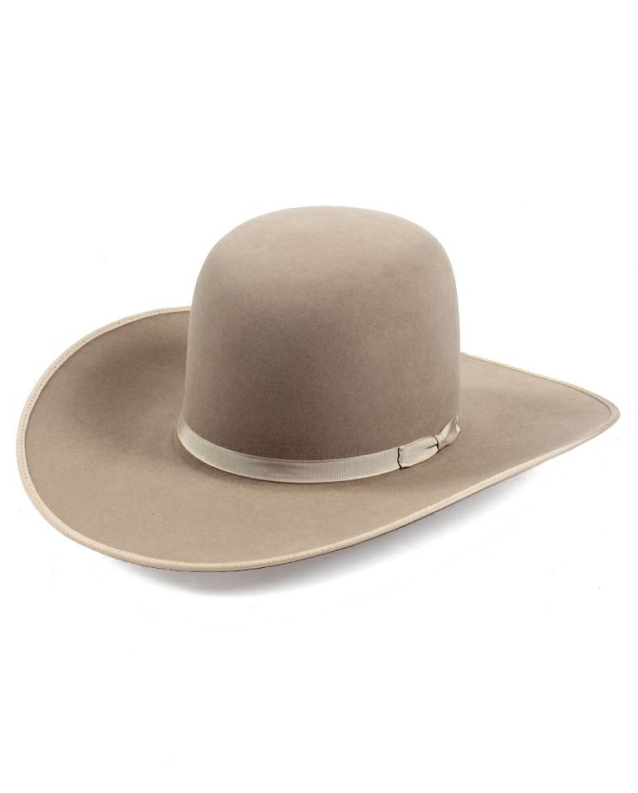 Mens Hats * | Discount Rodeo King 7X Pecan With Open Crown Felt Hat