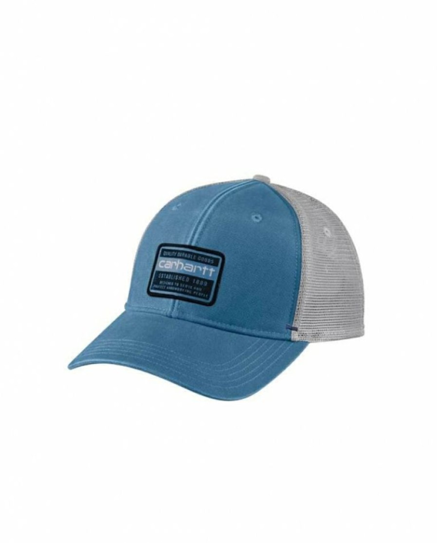 Ladies Hats * | Promotions Carhartt Canvas Mesh Back Cap