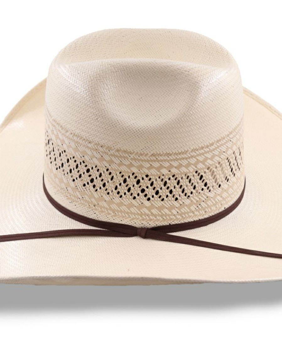 Mens Hats * | Hot Selling Rodeo King Quenten Two Tone Straw