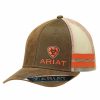 Ladies Hats * | Online Store Ariat Men'S Logo Cap