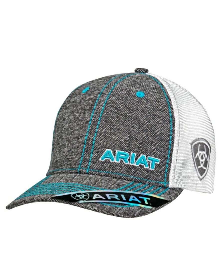 Mens Hats * | Discount Store Ariat Men'S Logo Cap