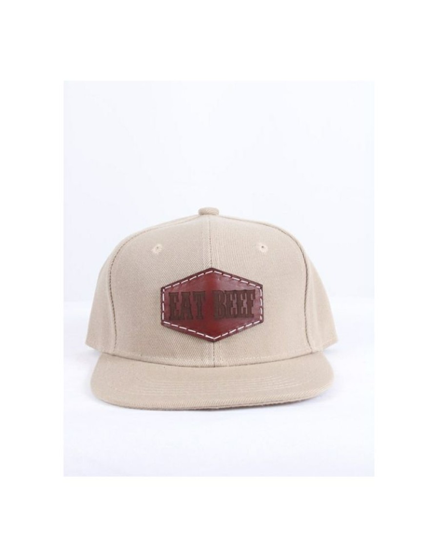 Kids Hats * | Excellent Quality The Whole Herd Youth Eat Beef Patch Cap