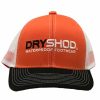 Mens Hats * | Online Store Dryshod Men'S Orange & White Cap