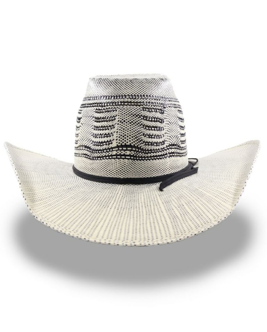 Mens Hats * | Premium Rodeo King Wide Vent Bangora Chl Straw