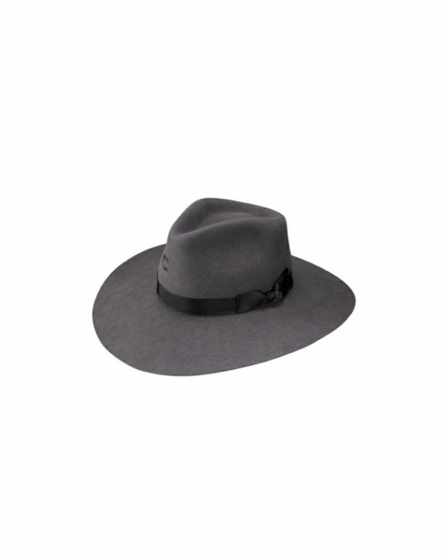 Ladies Hats * | Free Delivery Charlie 1 Horse Ladies' Highway Hat Granite