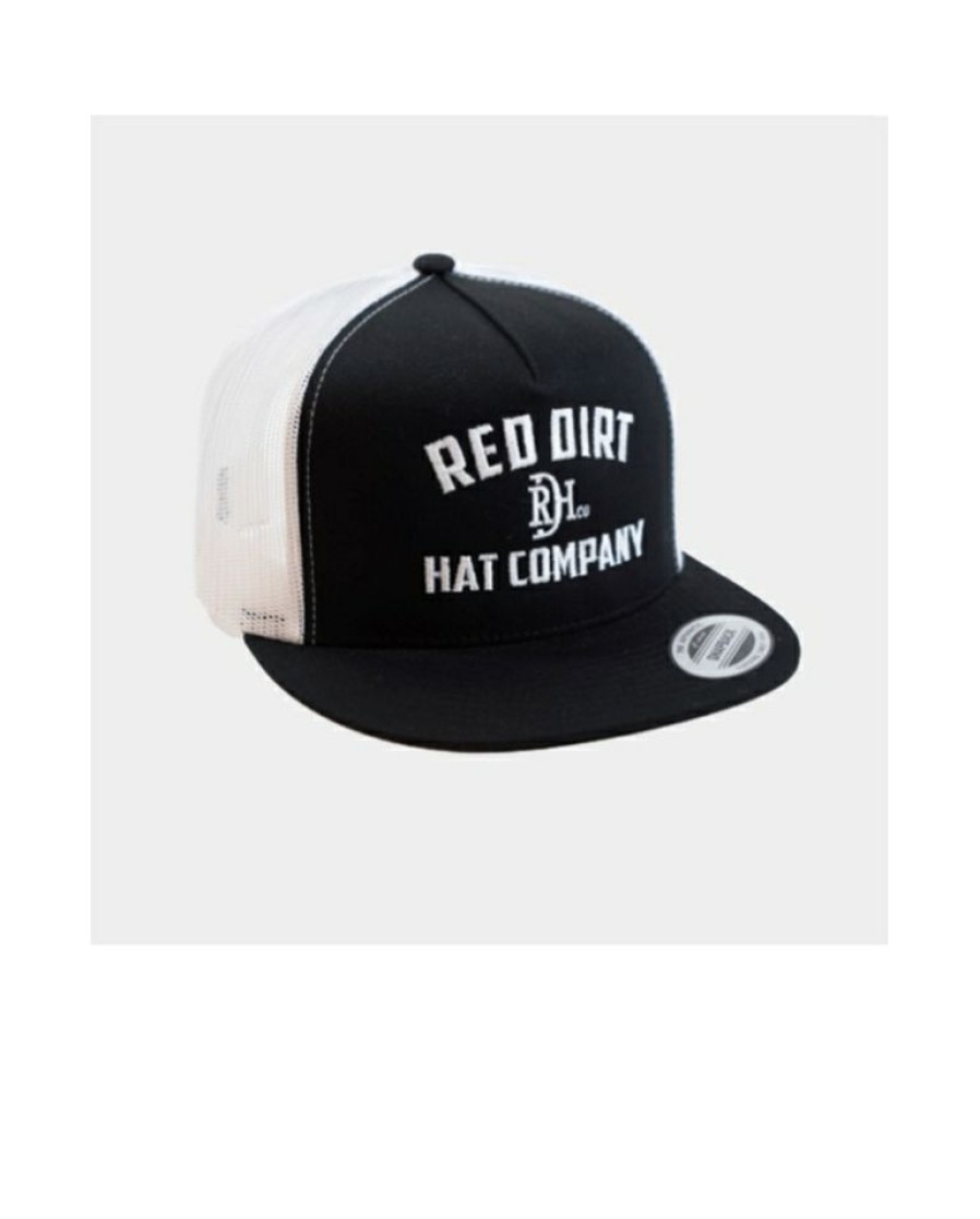 Mens Hats * | Discounts Red Dirt Hat Co. Men'S White Direct Stitch Cap