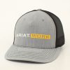 Mens Hats * | Premium Ariat Men'S Work Logo Mesh Back Cap