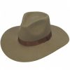 Ladies Hats * | Sells Cheap Twister Ladies' Pinch Front Felt Hat