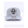 Mens Hats * | Reasonable Price Cowboy Cool Men'S Hank 3D Cap Grey/White