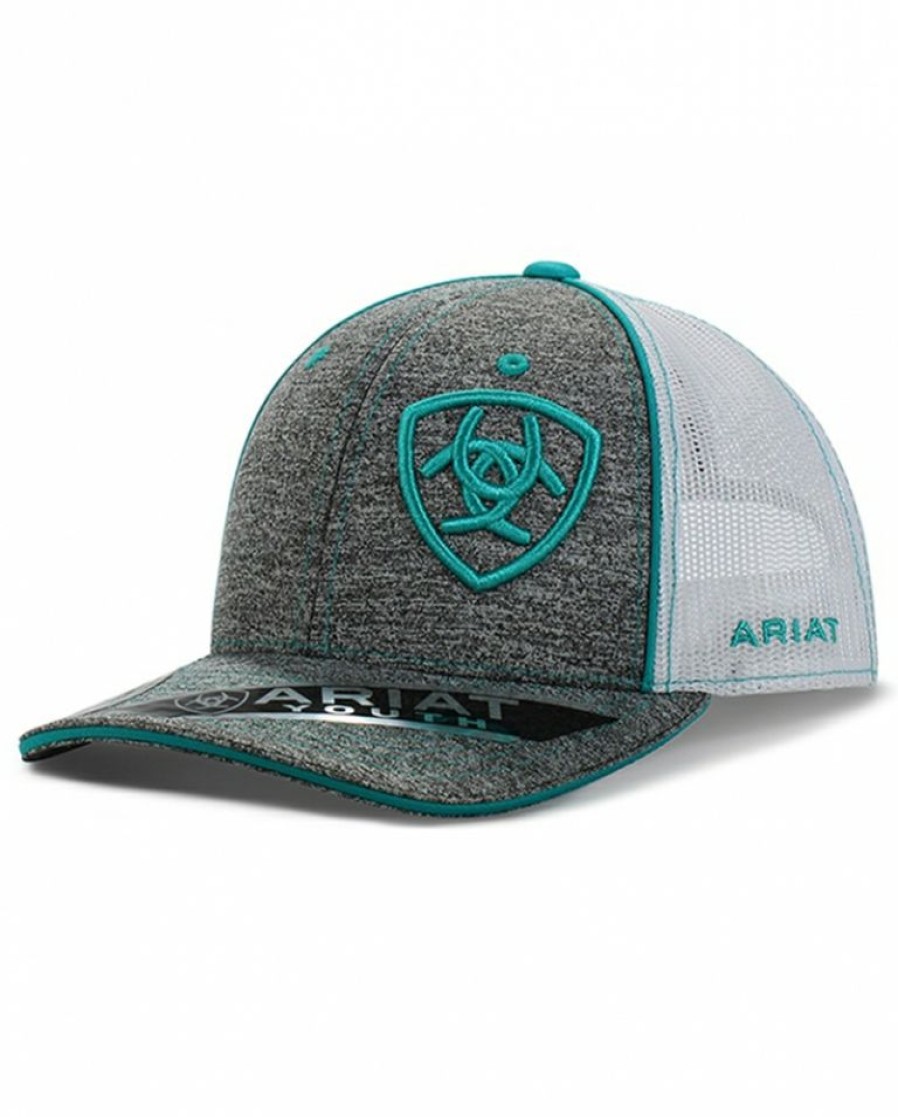 Kids Hats * | Special Offers Ariat Boys' Youth Logo Cap