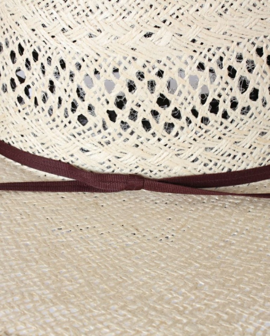 Mens Hats * | Sells Cheap Rodeo King Open Jute Straw Hat