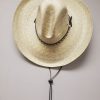 Mens Hats * | Best Price Just 1 Time Men'S Tom Mix Verde Palm Leaf Straw