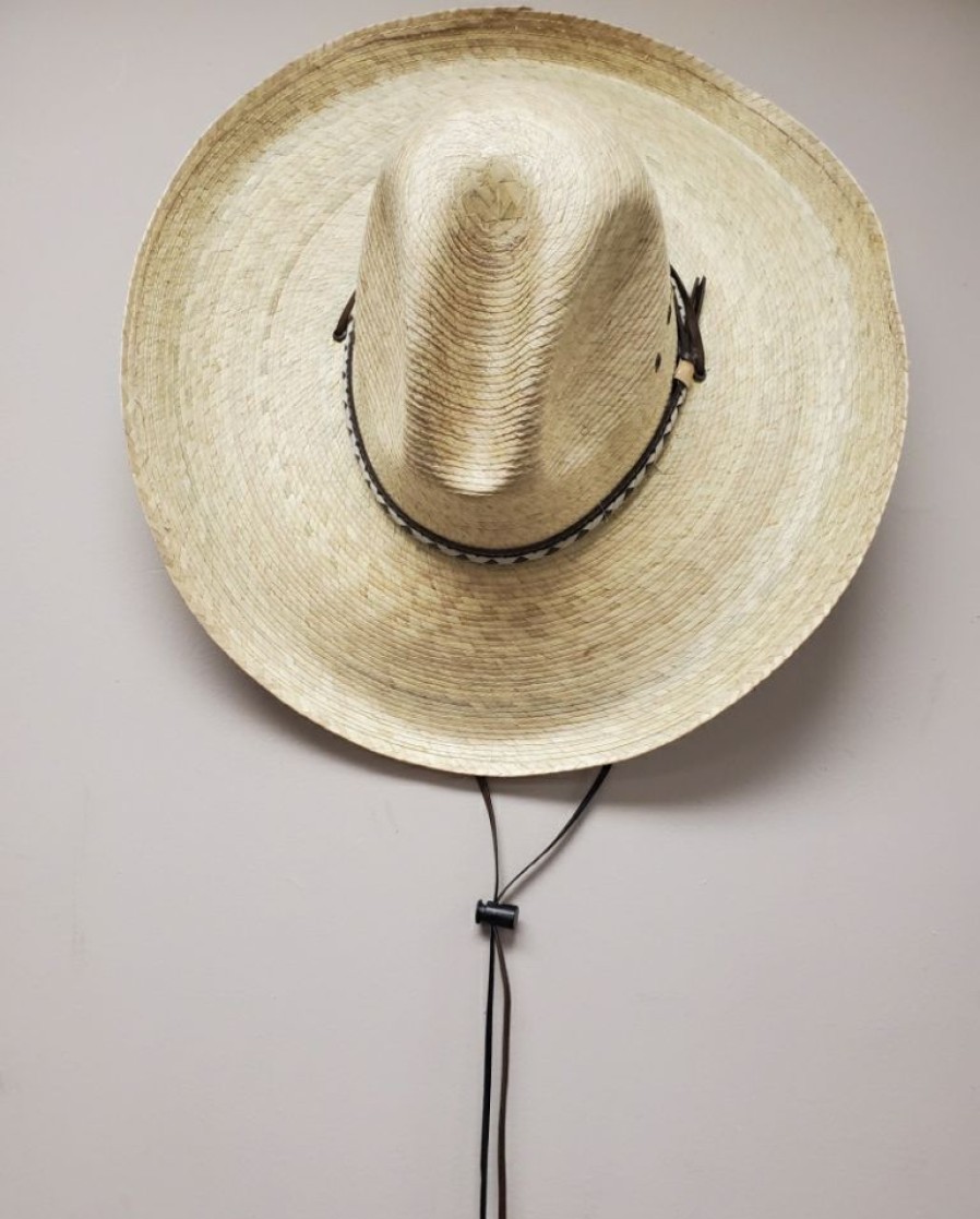 Mens Hats * | Best Price Just 1 Time Men'S Tom Mix Verde Palm Leaf Straw