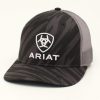 Mens Hats * | Discount Store Ariat Men'S Logo Cap Mesh Zig Zag