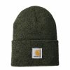 Mens Hats * | Closeout Sale Carhartt Men'S Acrylic Knit Watch Cap Basil