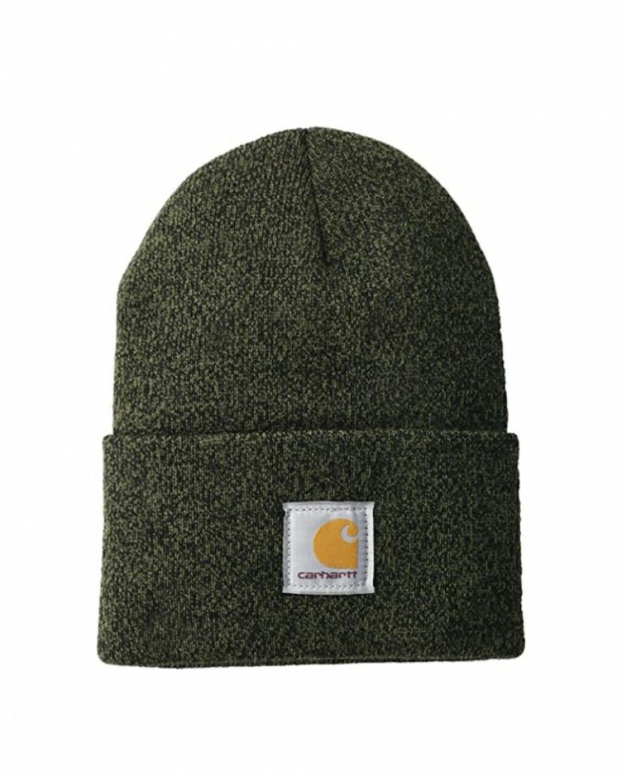 Mens Hats * | Closeout Sale Carhartt Men'S Acrylic Knit Watch Cap Basil