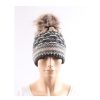 Ladies Hats * | Sells Cheap Just 1 Time Ladies' Vhi Faux Fur Pom Beanie